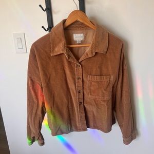 COPY - American Eagle Cropped Button Down